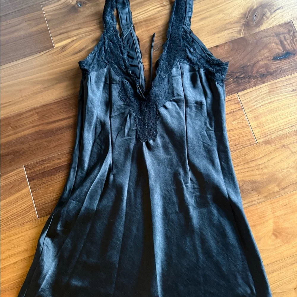 Princess Polly Black Dress - Picture 2 of 3